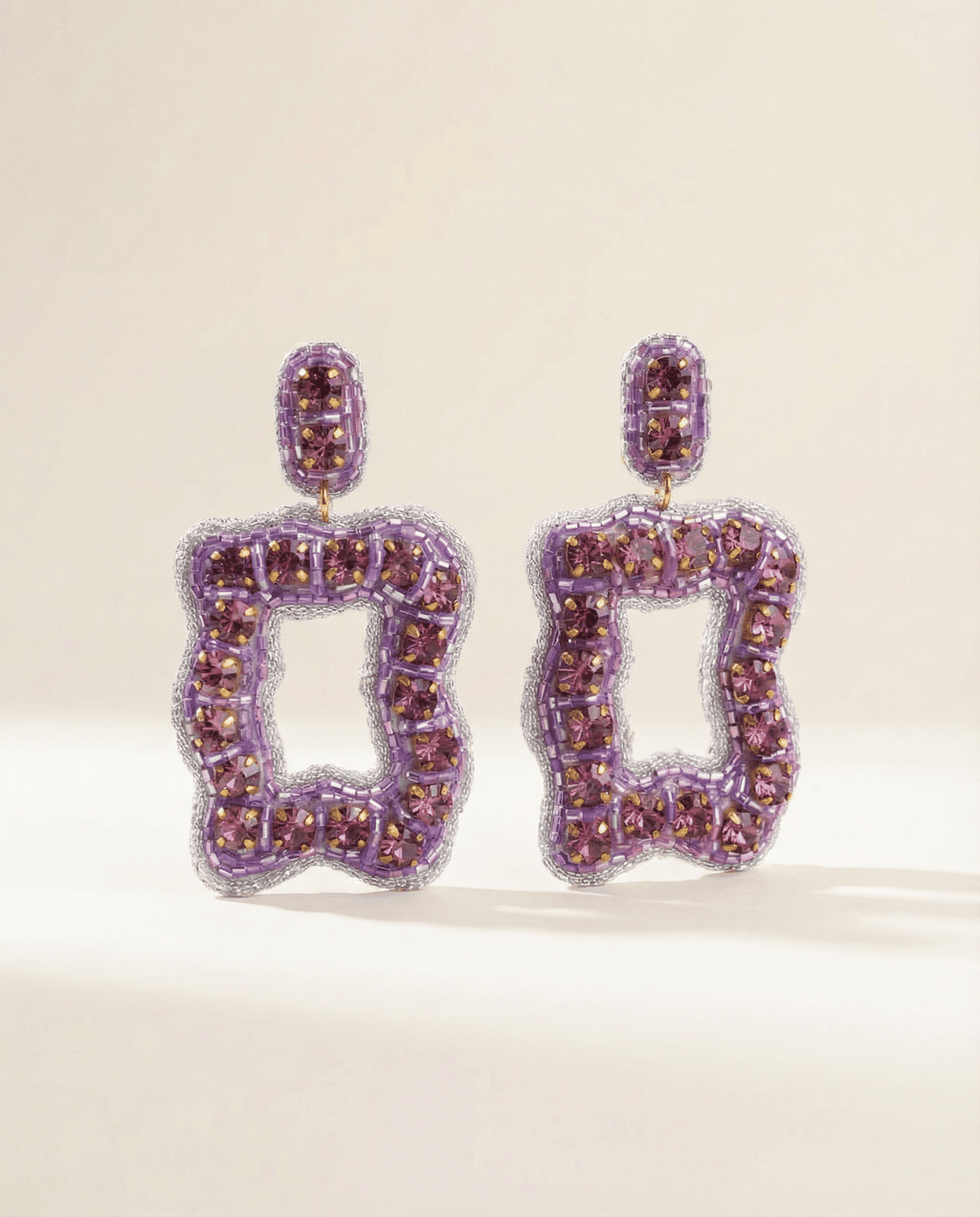 Hometown Purple Earrings