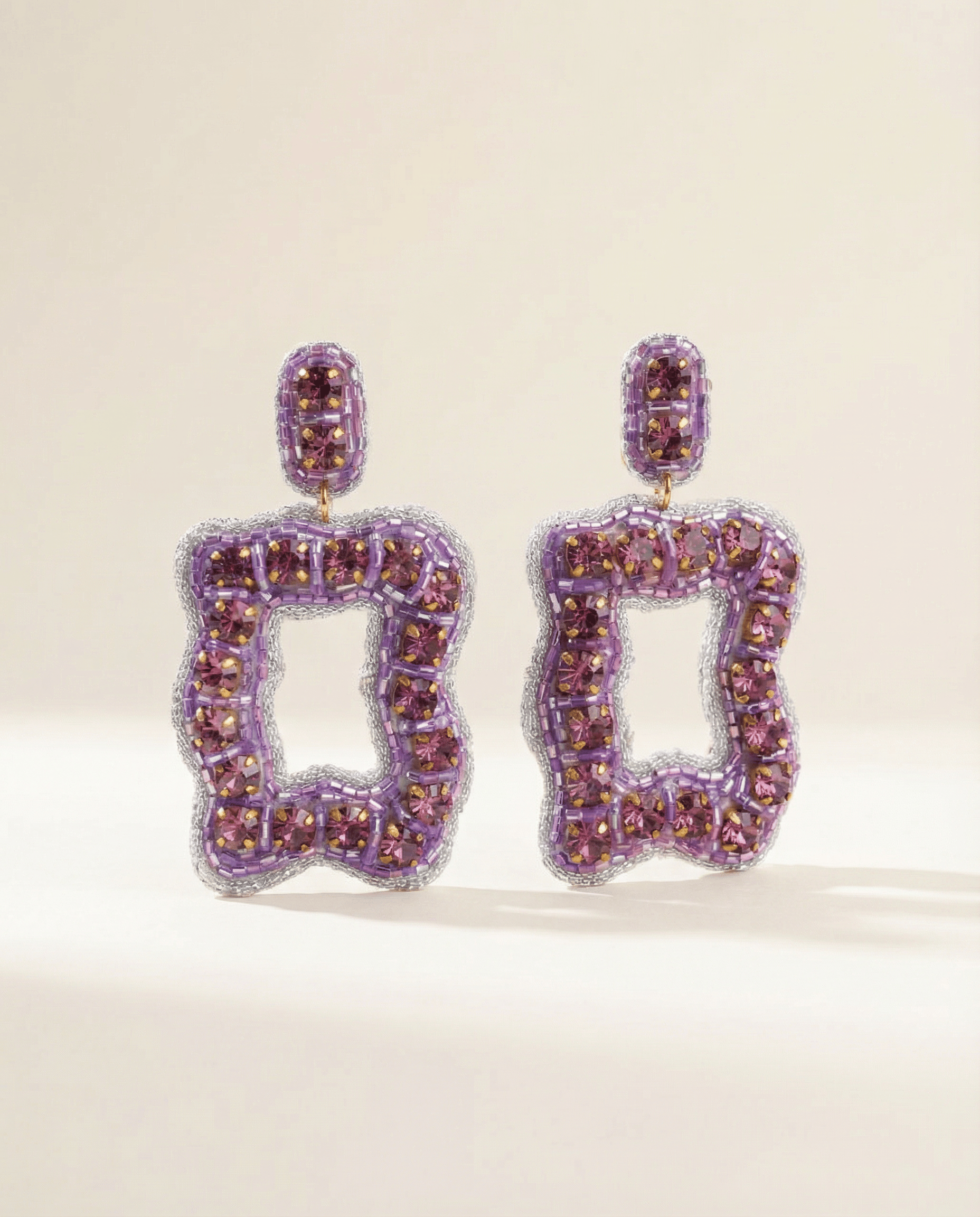 Hometown Purple Earrings