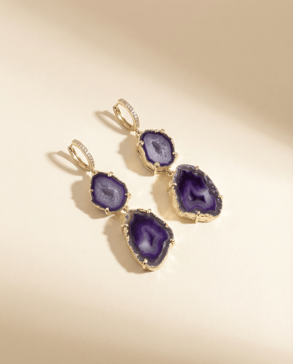 Stonecurrent Purple Earrings