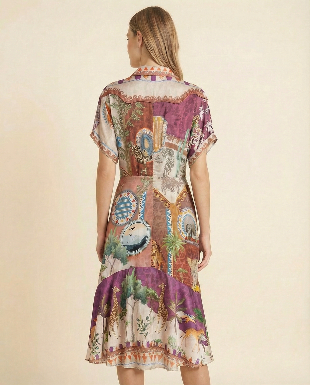 Resort Ruffle Wrap Dress