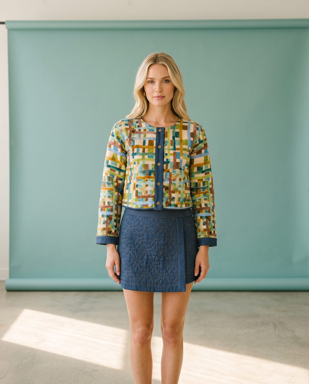 Quinn ReversibleQuilted Jacket