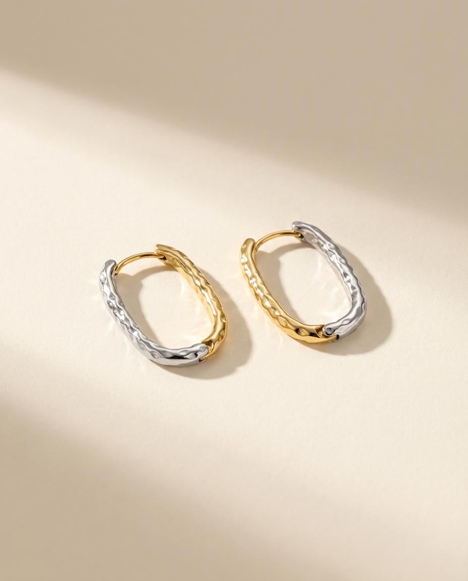 Half 'n' Half Reversible Hoops