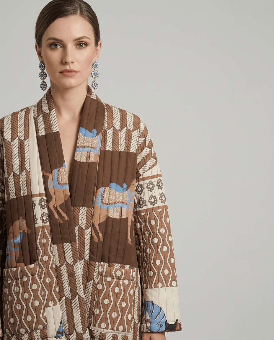 Saddle Serenade Kimono Jacket