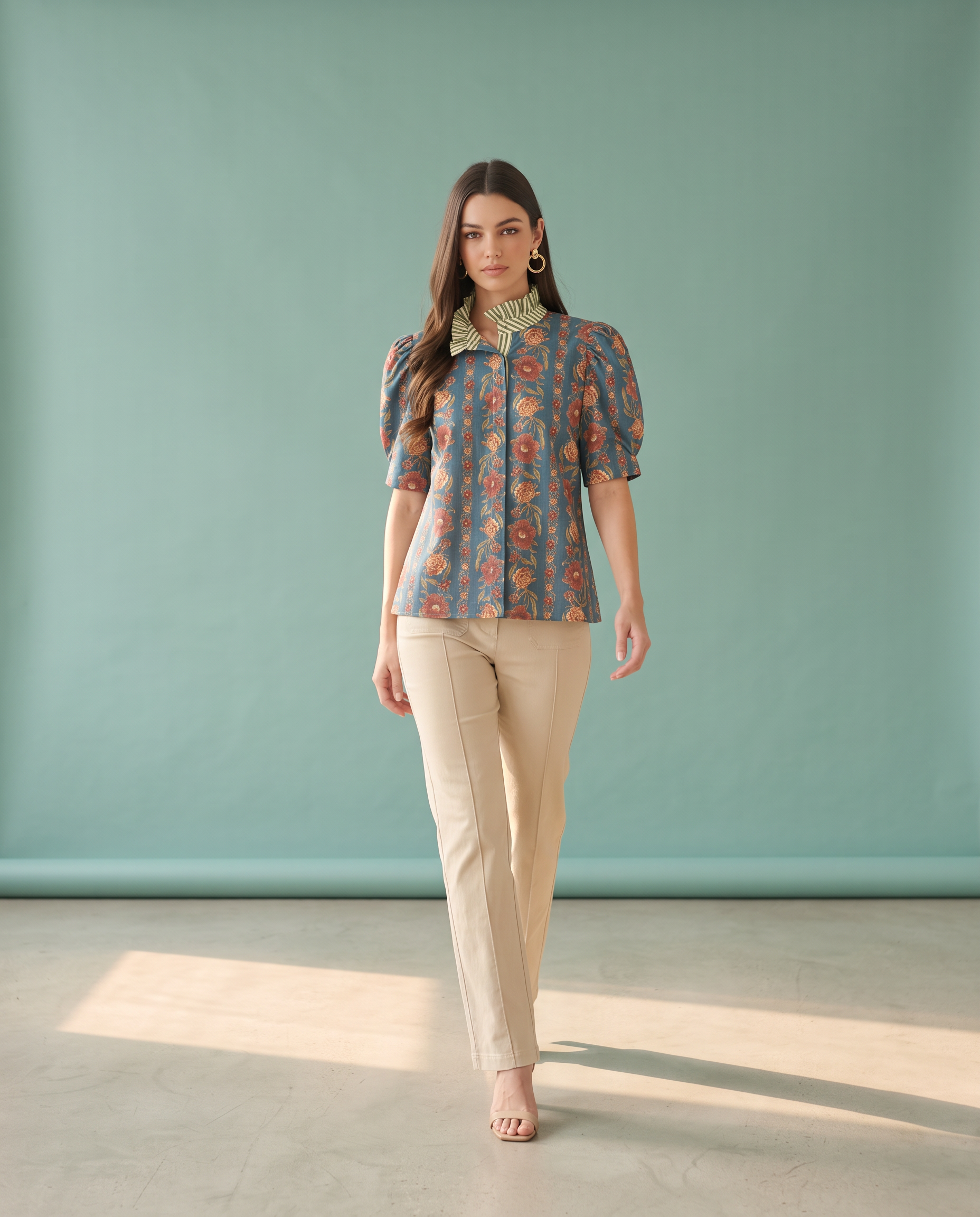 Falling Petals Top