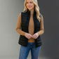 Midnight Ruffle Vest