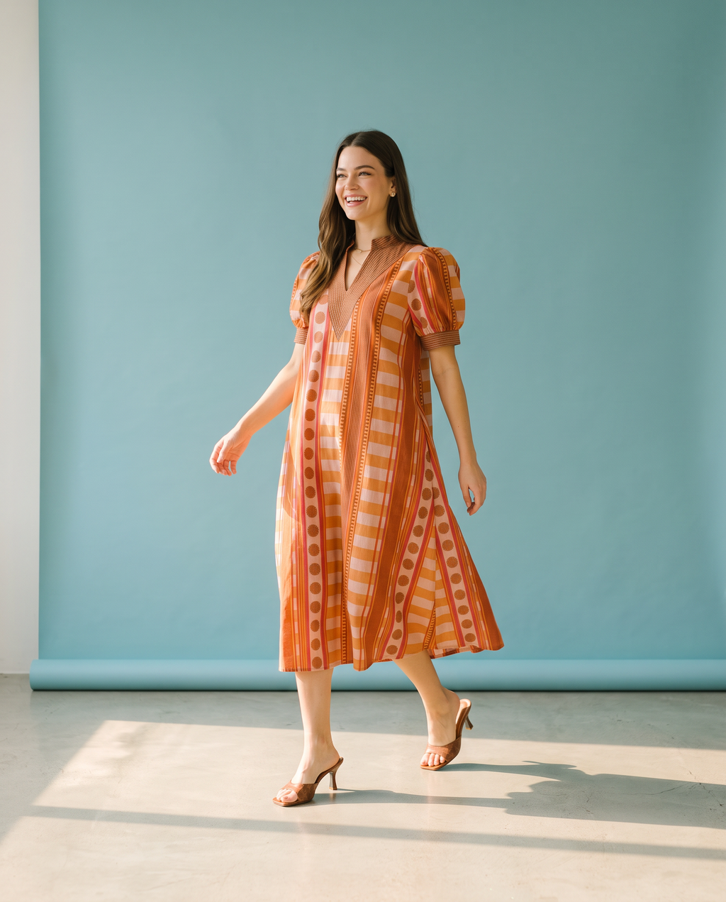 Spiced Orange Dress