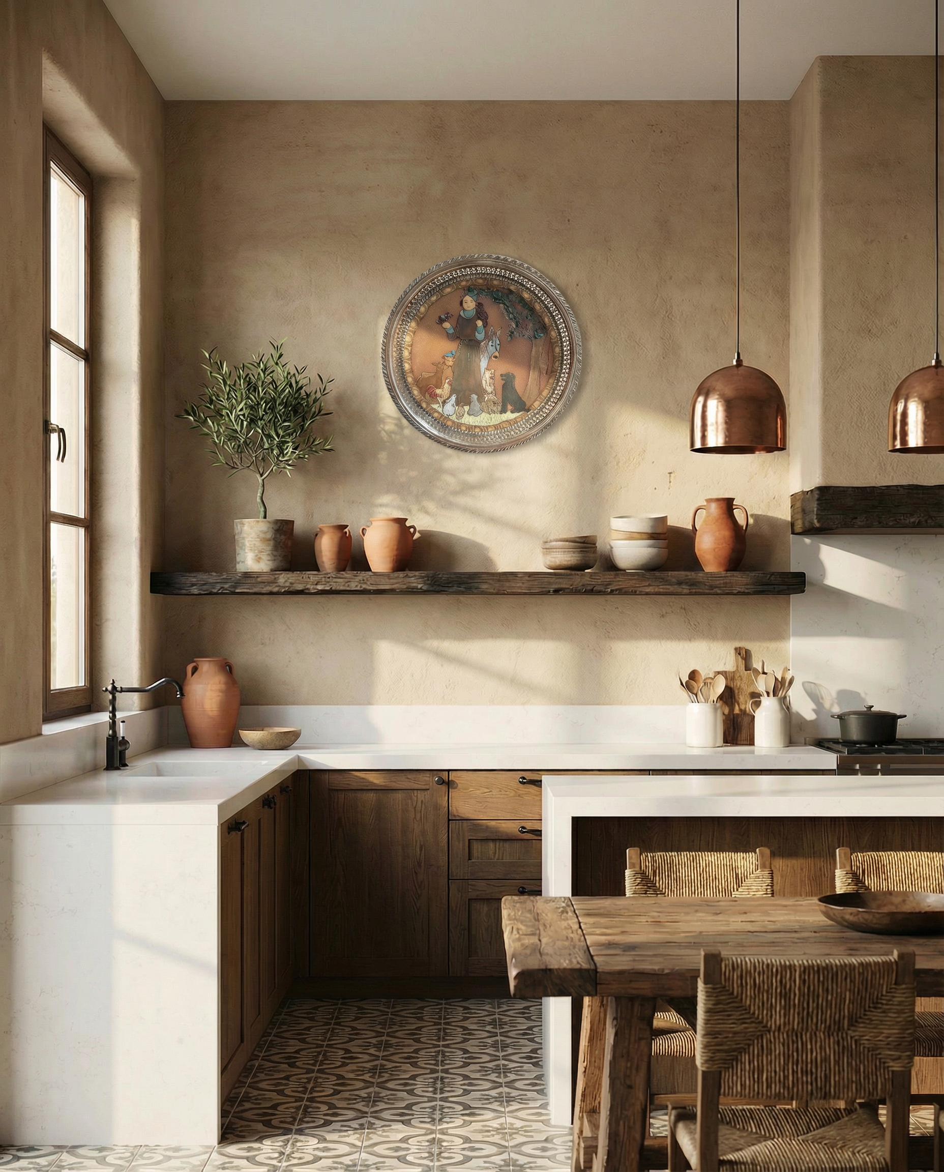 Saint Francis 13" Art Piece