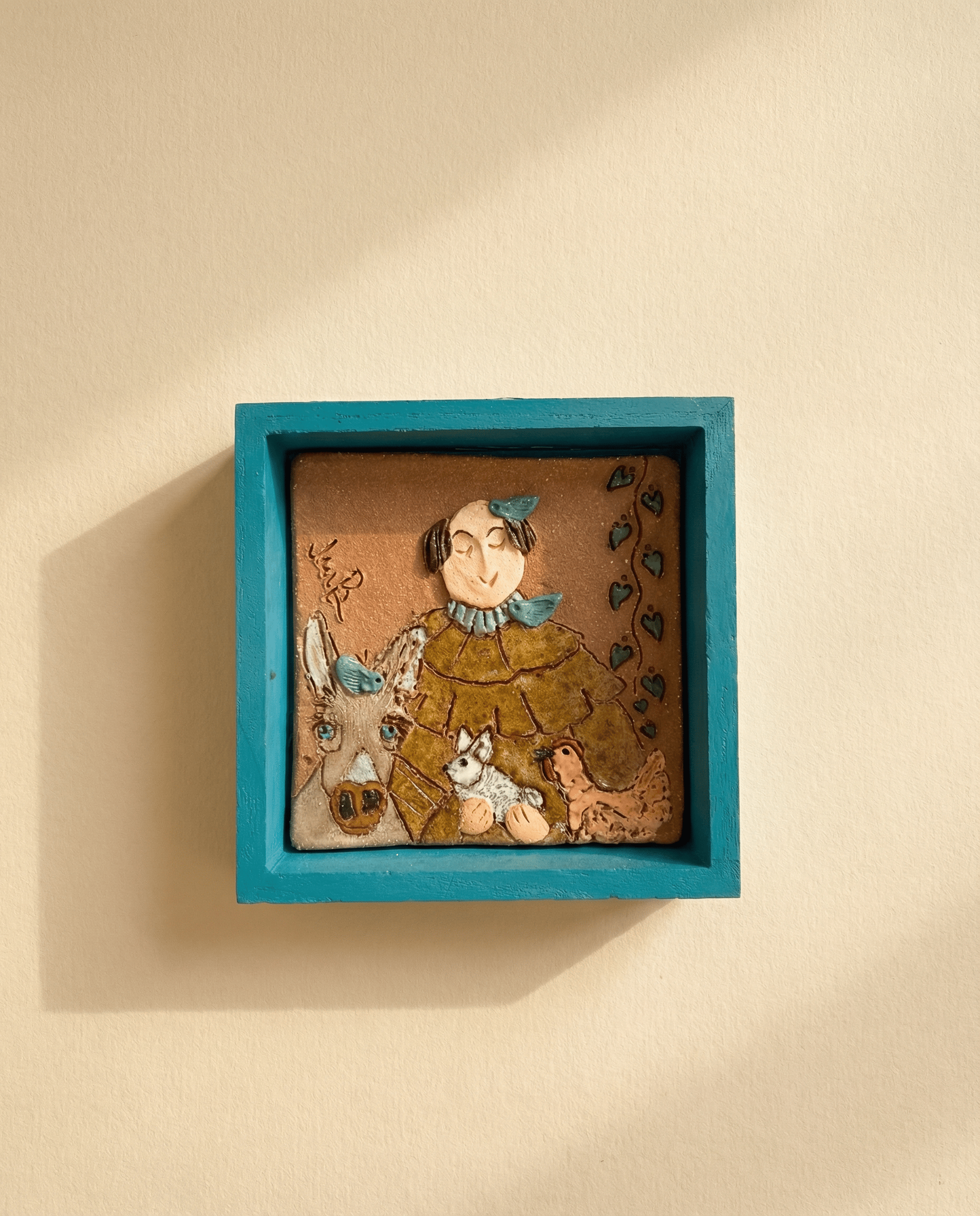 Saint Francis Burro Art