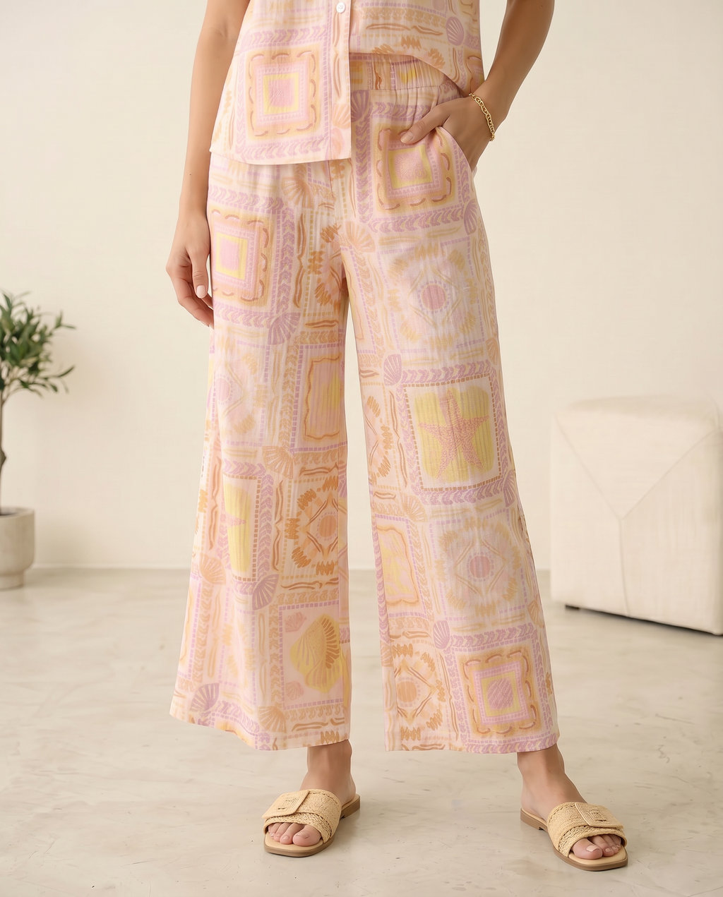Tahiti Tile Pants
