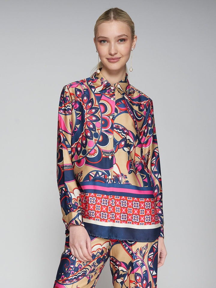 Cachemir Print Blouse