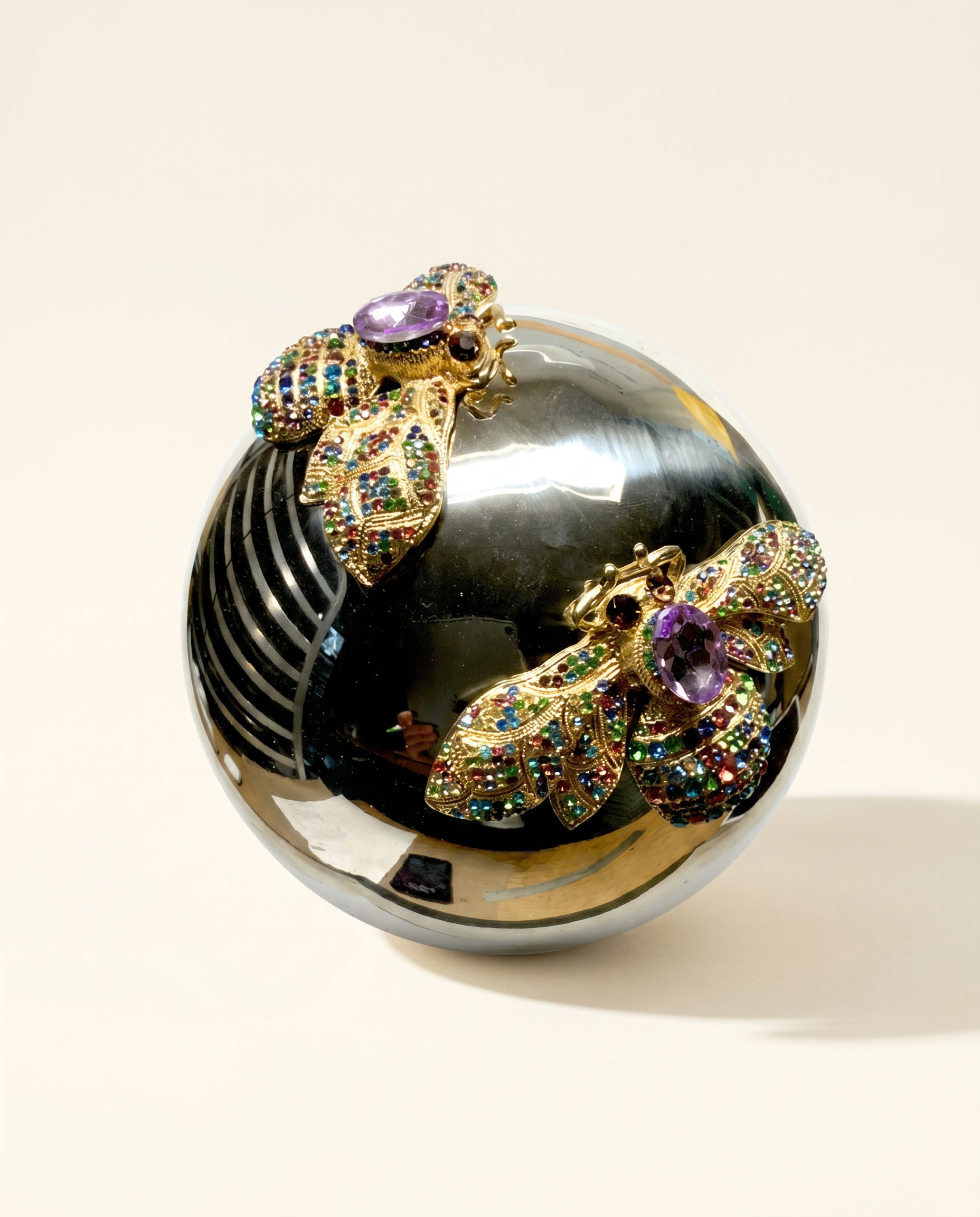Silver Sphere Bee