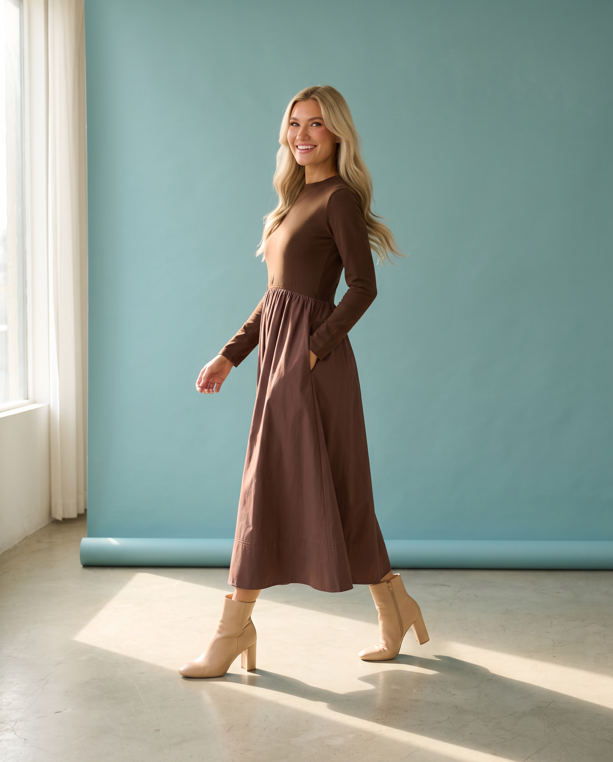 Reese Chocolate Dress