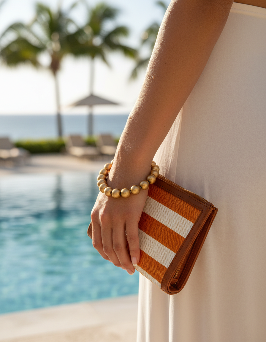 Tangerine Tides Wrislet