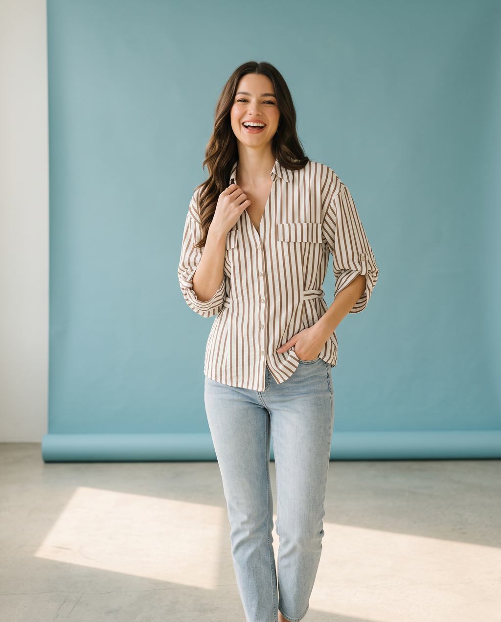 Cider Stripe Top