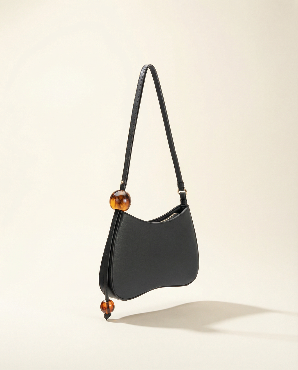 Pilar Black Shoulder Bag