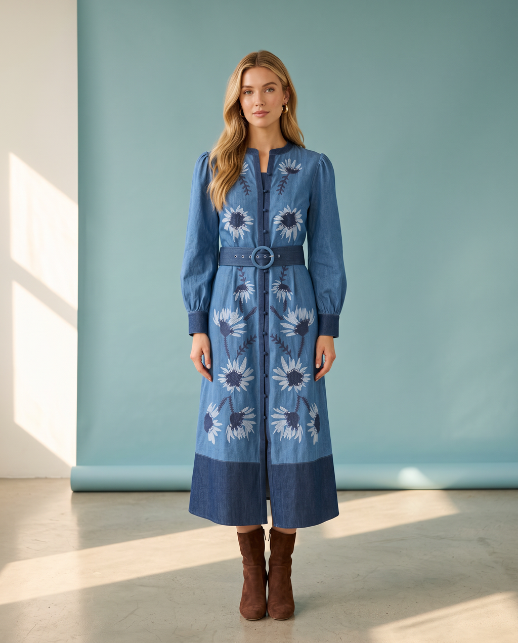 Suzy Chambray Dress