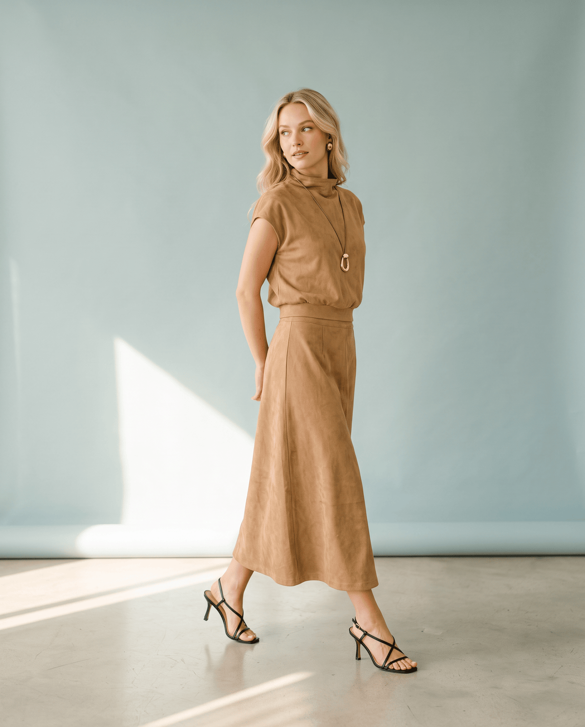 Camp Bowie Suede Set