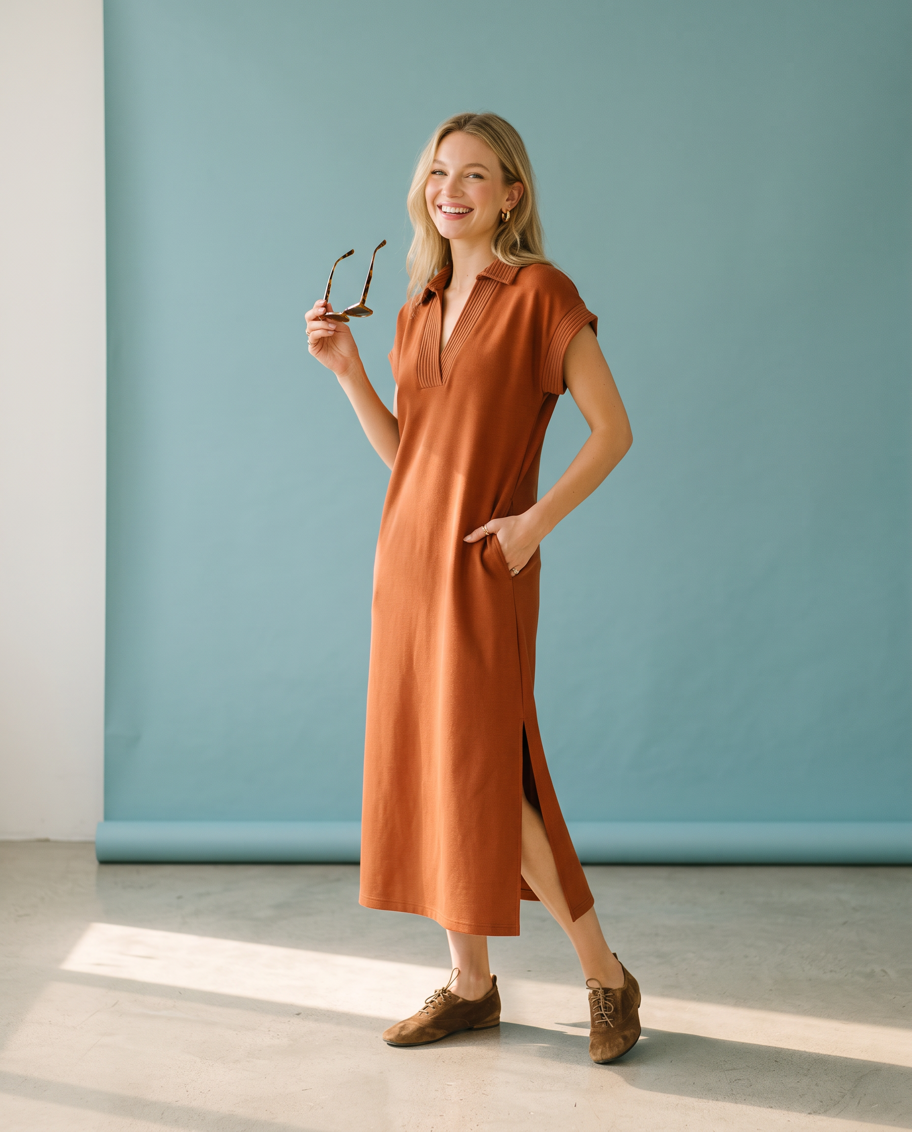 Hook ’Em Honey” Dress