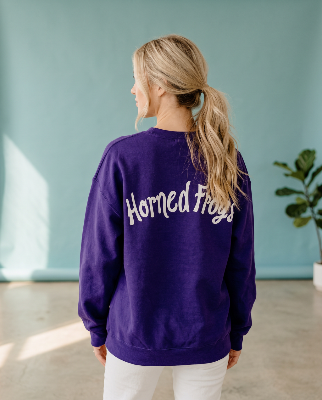 TCU Horned Frogs Puff Sweatshirt