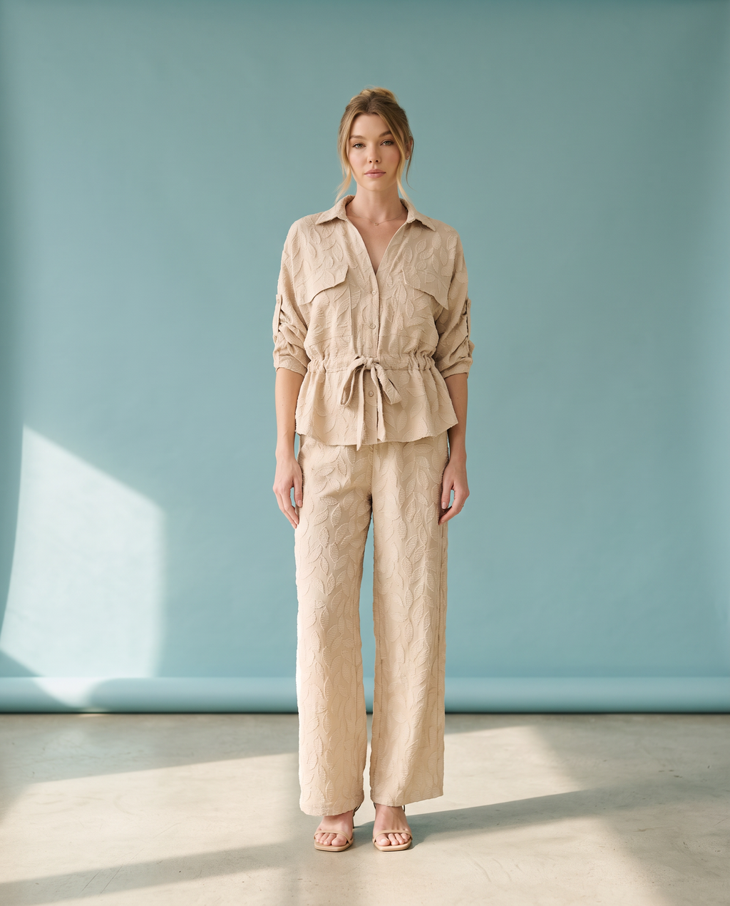 Fall Jacquard Blouse