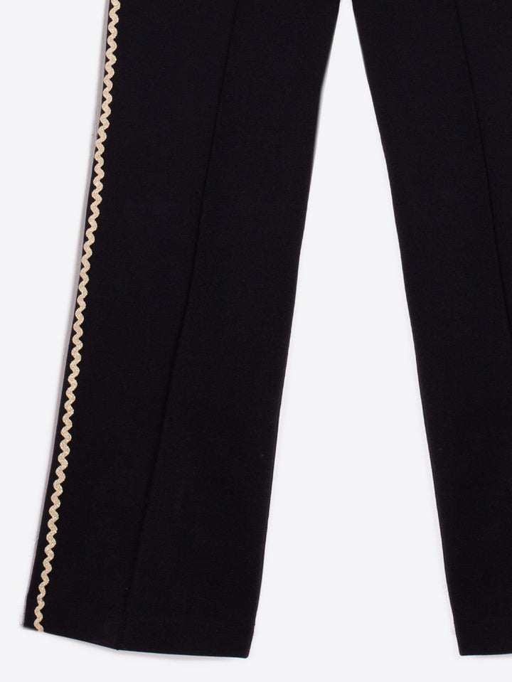 Gold Ric Rac Pants