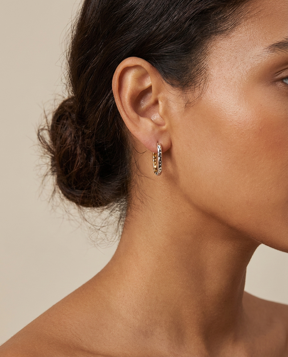 Half 'n' Half Reversible Hoops