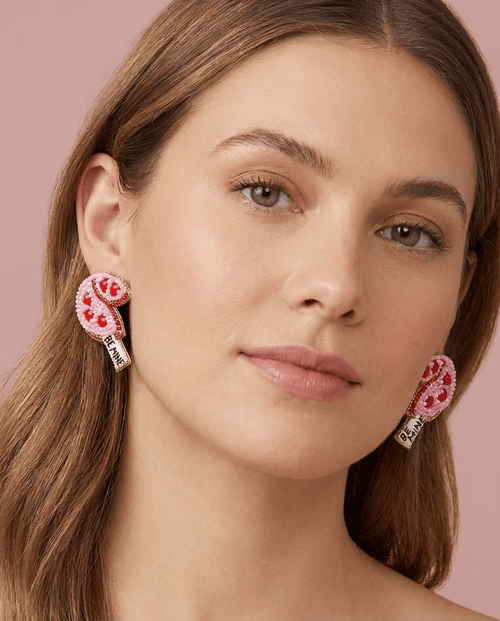 Be Mine Fortune Cookie Earrings