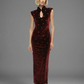 Shine Bright Velvet Midi Dress