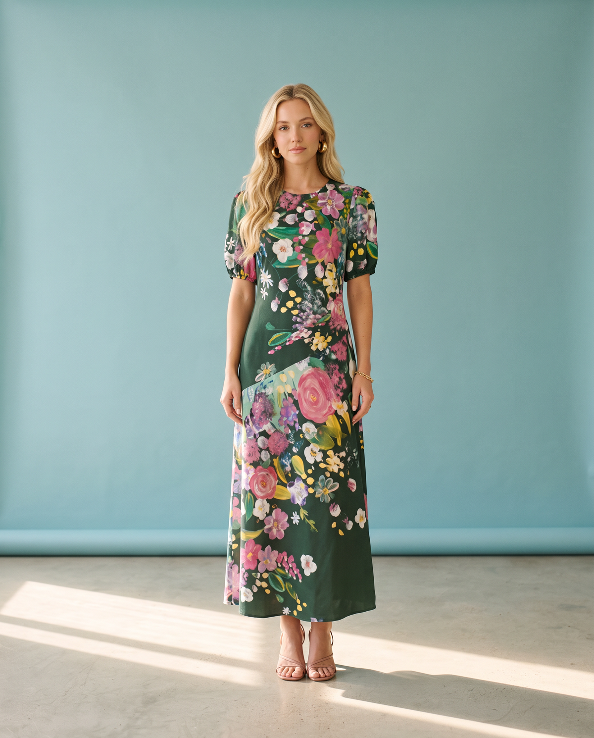 Pretty Emerald Enchantment Dress