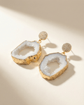 Crystal Hollow Earrings