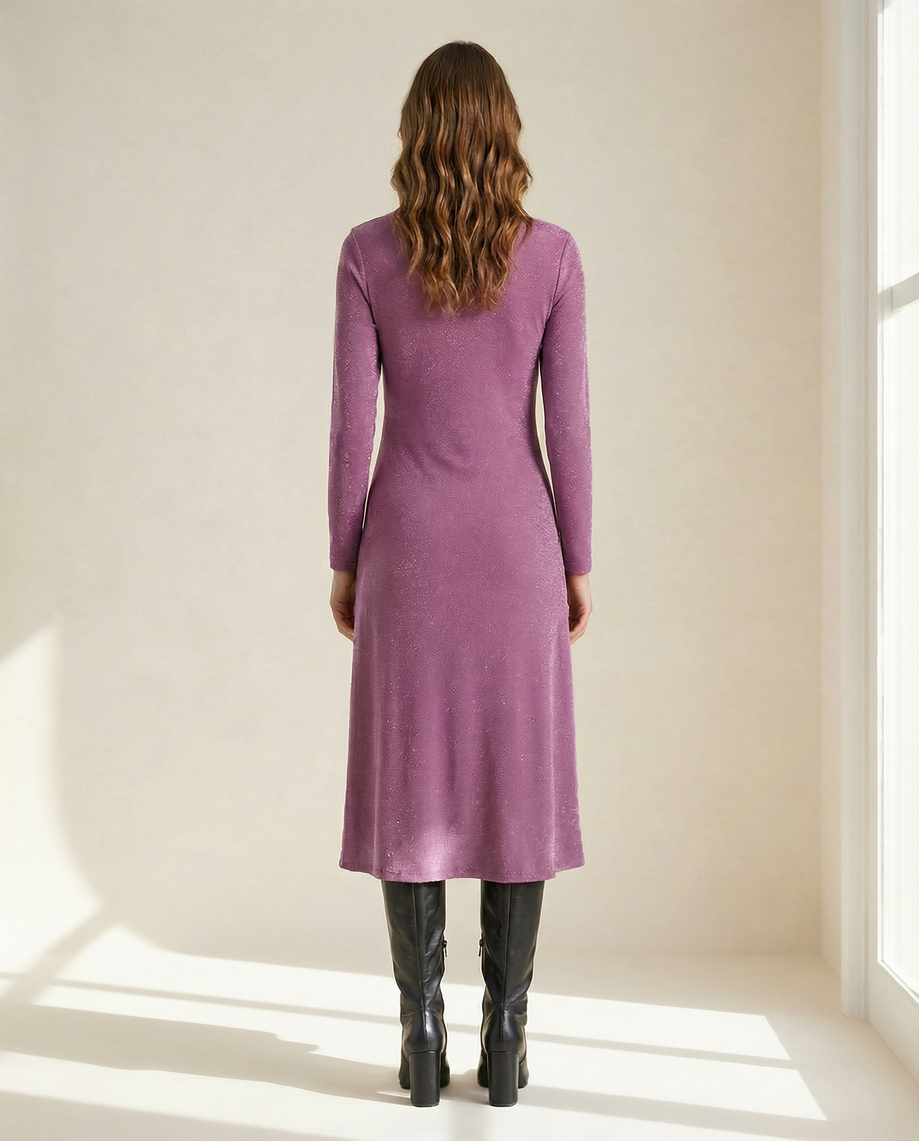 Amethyst Twirl Dress