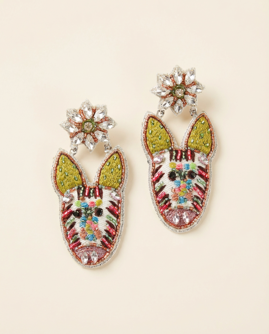 Ziggy Zebra Earrings