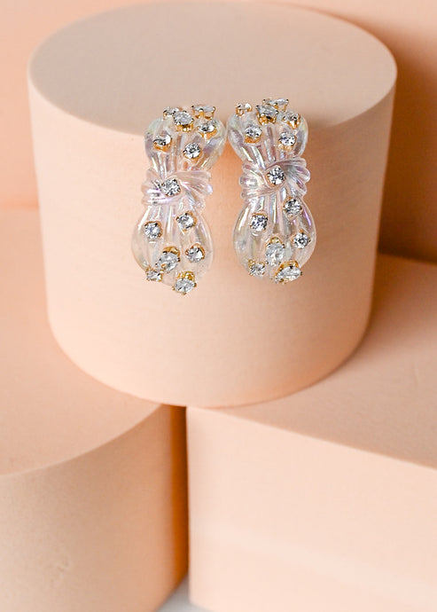 Signature Iridescent Knot Hoops