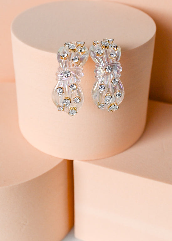 Signature Iridescent Knot Hoops