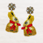 Bowtie Rabbit Earrings (3-D)