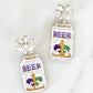 Bayou Beer Earrings - Dos Femmes