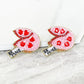 Be Mine Fortune Cookie Earrings - Dos Femmes