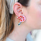 Be Mine Fortune Cookie Earrings - Dos Femmes