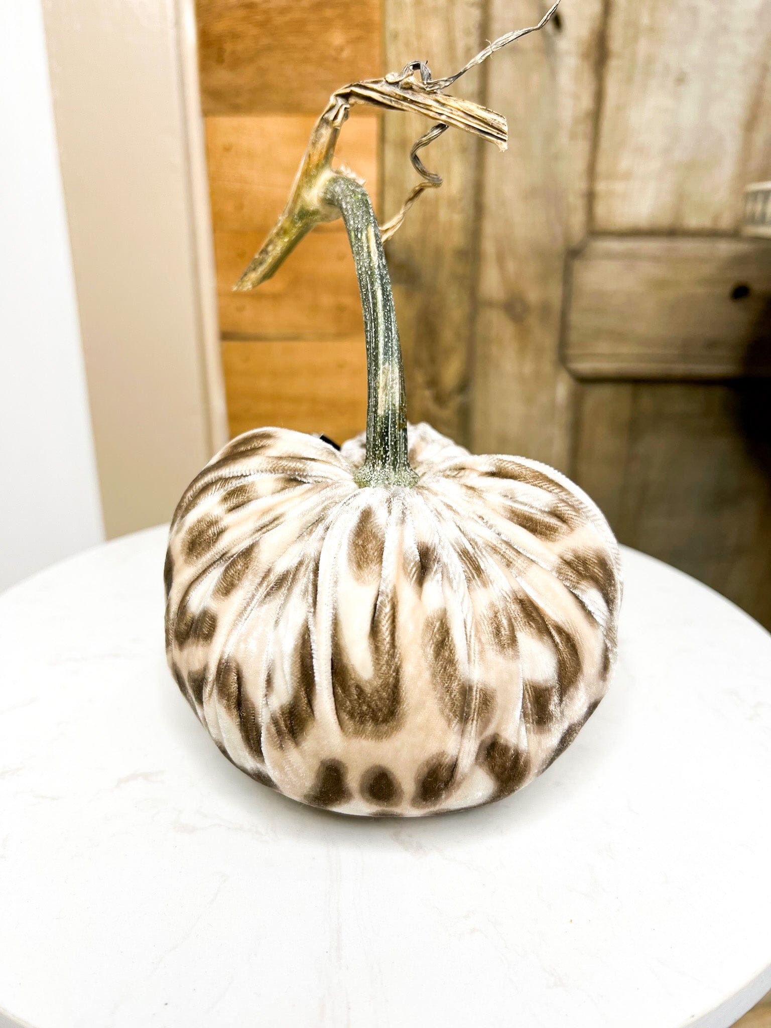 5” Velvet Pumpkin