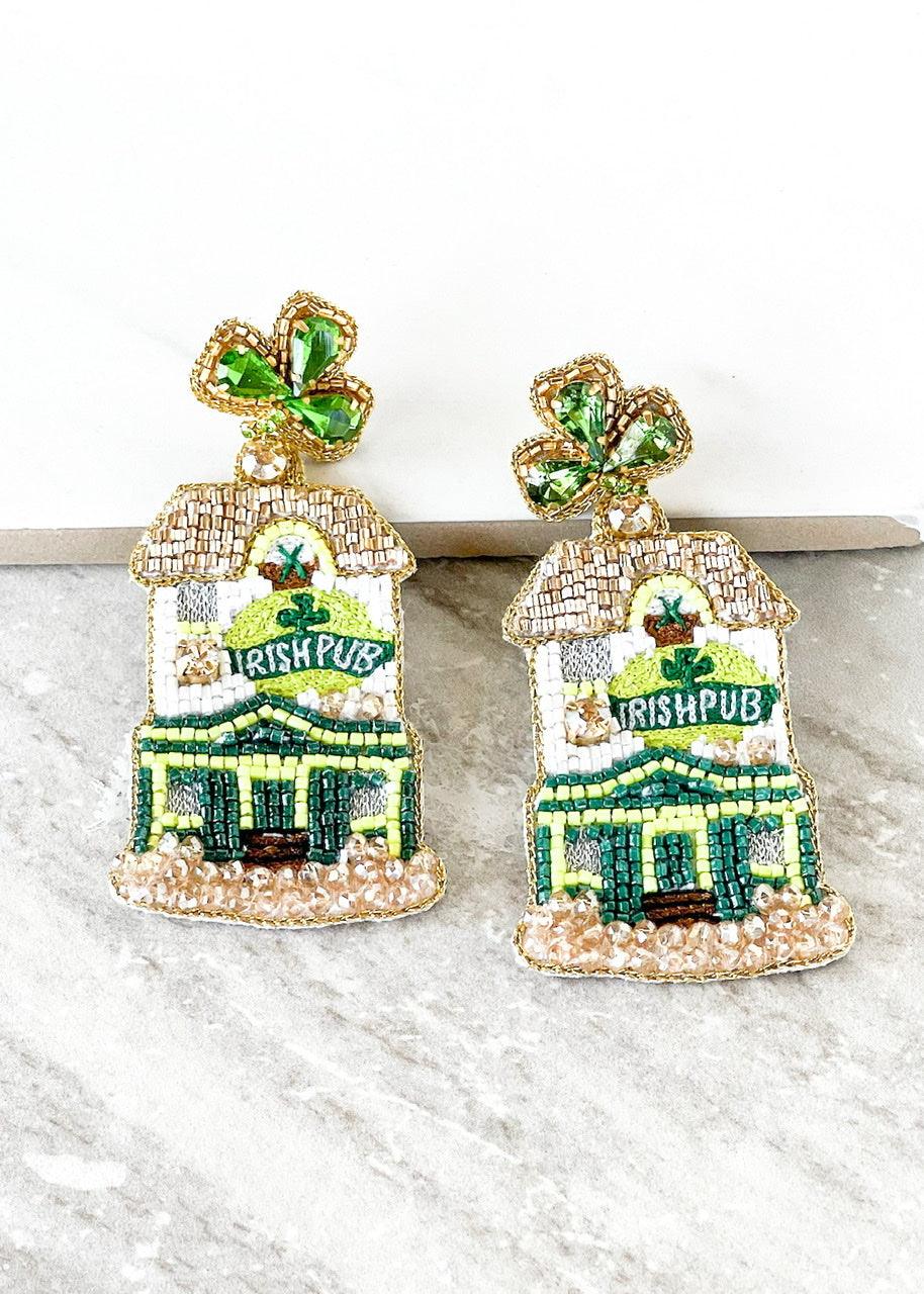Irish Pub Earrings - Dos Femmes