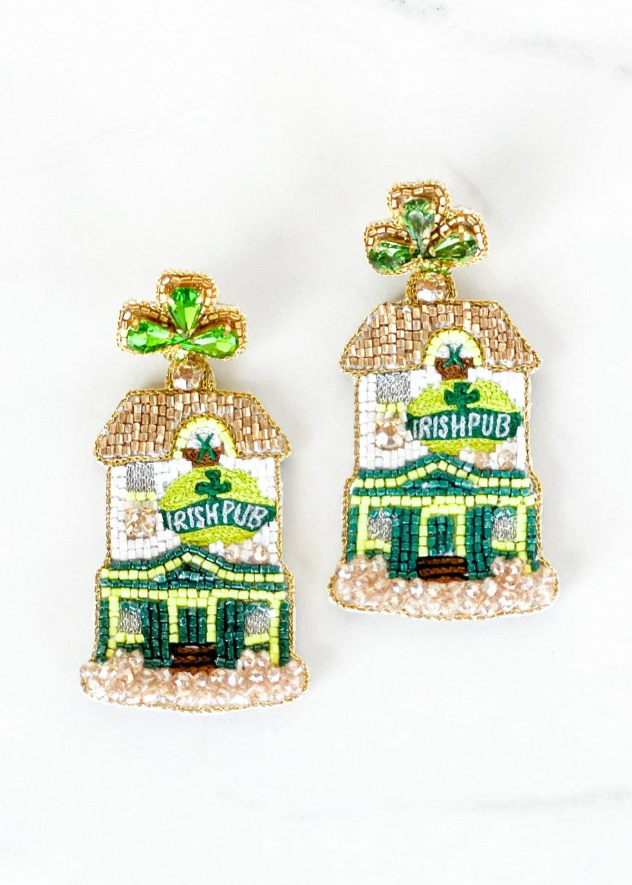 Irish Pub Earrings - Dos Femmes