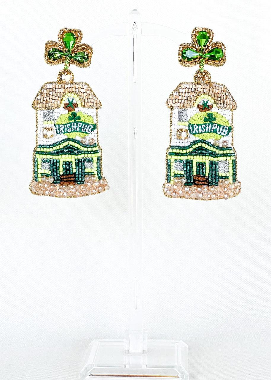 Irish Pub Earrings - Dos Femmes
