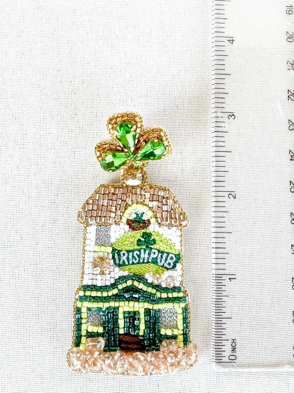 Irish Pub Earrings - Dos Femmes