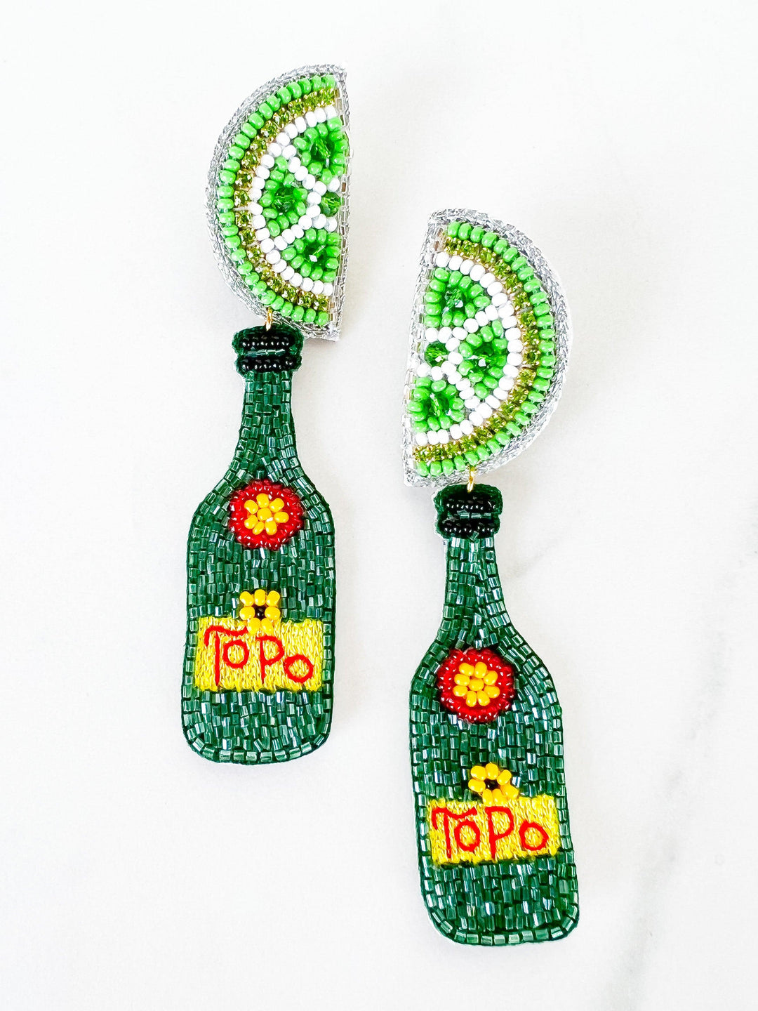 Lime Earrings - Dos Femmes