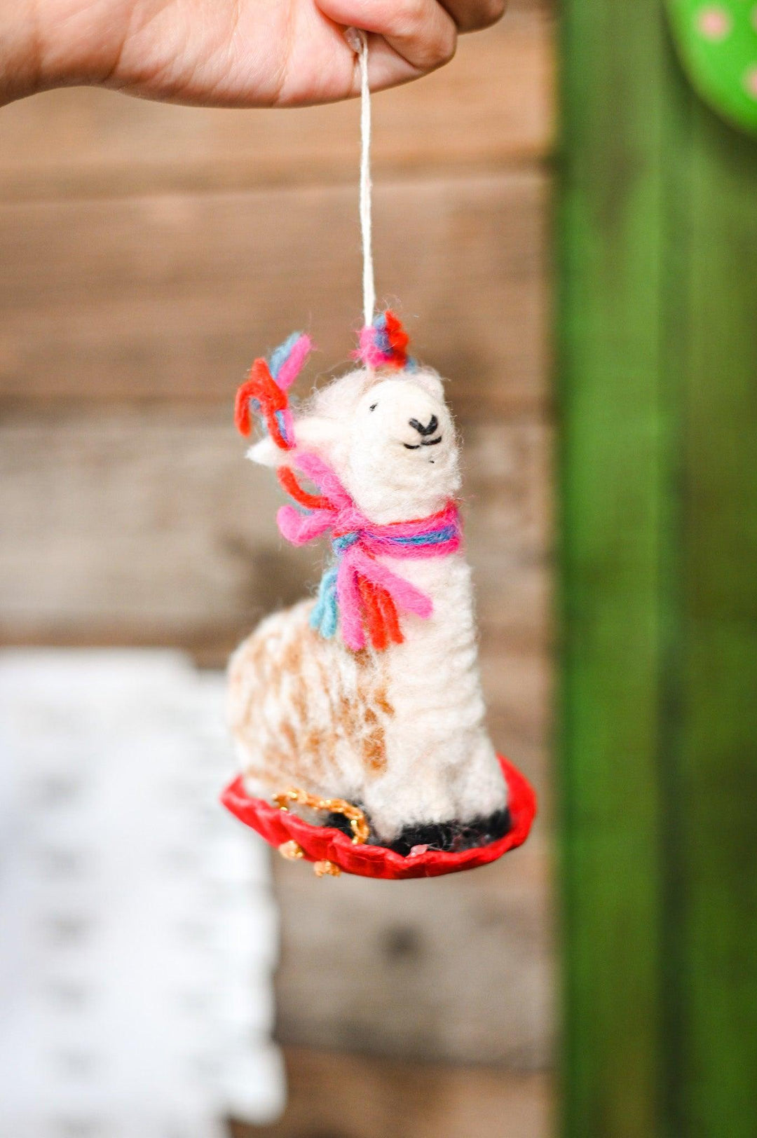 Llama Fun Ornament - Dos Femmes