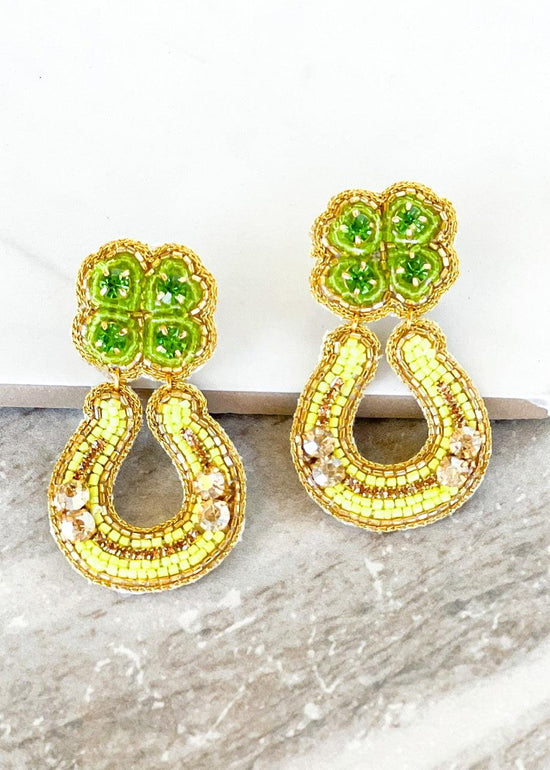 Lucky Horseshoe Earrings - Dos Femmes