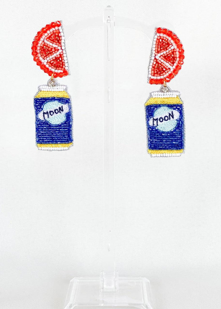 Luna Azul Beer Earrings - Dos Femmes