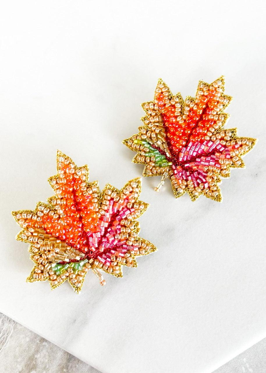 Maple Leaf Earrings - Dos Femmes