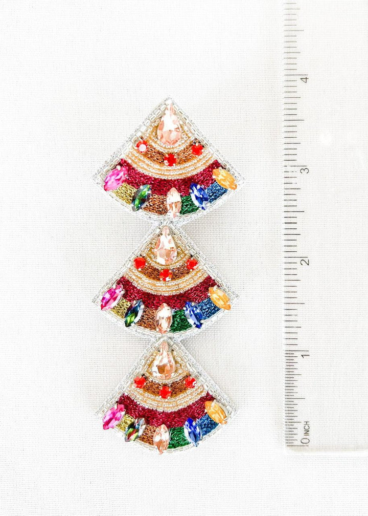 Mexico City 3 Tier Earrings - Dos Femmes