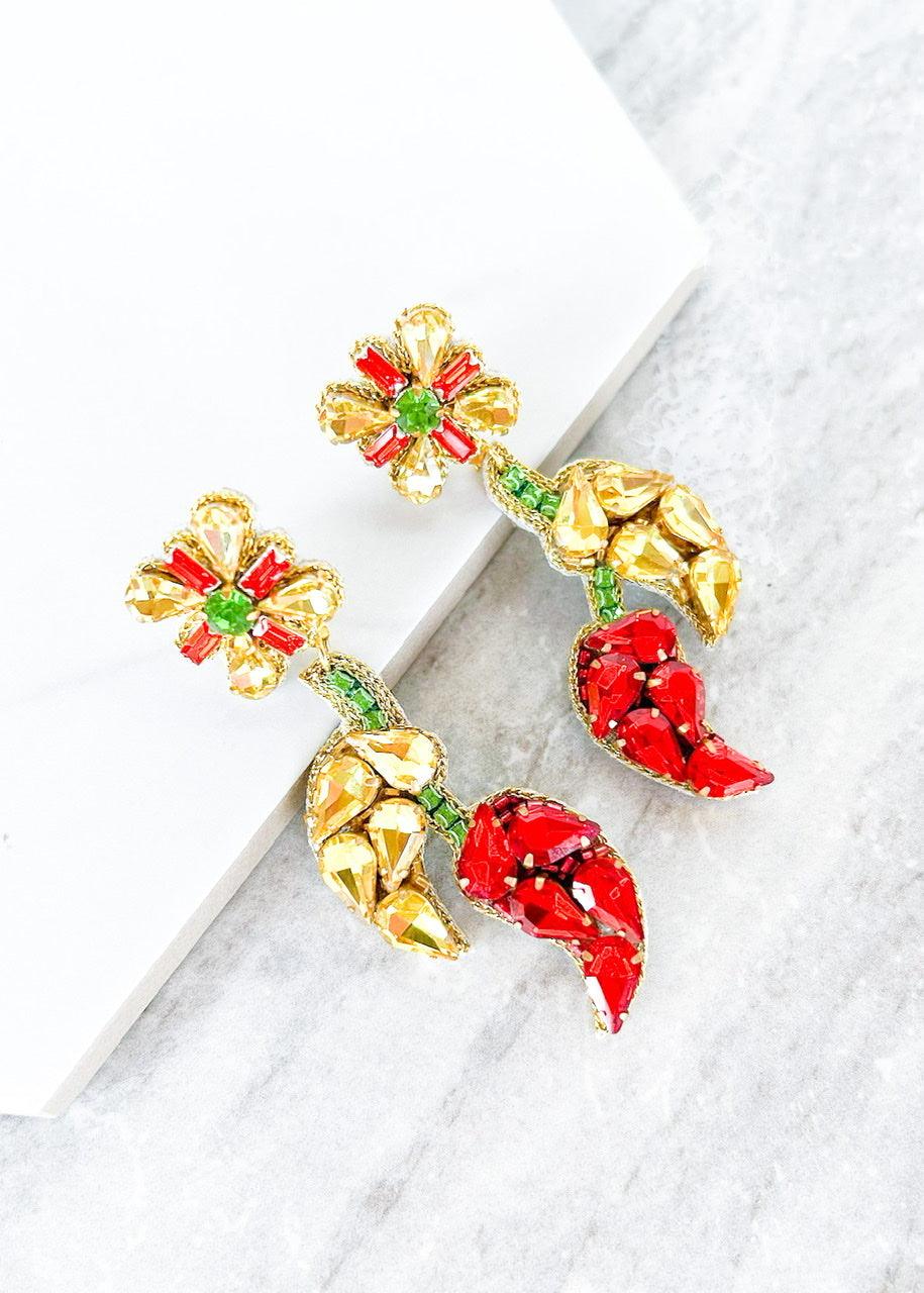 Piqueña Peppers Earrings - Dos Femmes